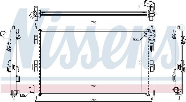 Nissens 67359 - Kylare, motorkylning xdelar.se