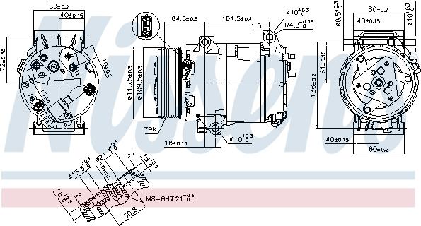 Nissens 89481 - Kompressor, klimatanläggning xdelar.se