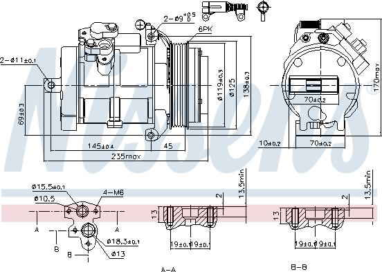 Nissens 89606 - Kompressor, klimatanläggning xdelar.se