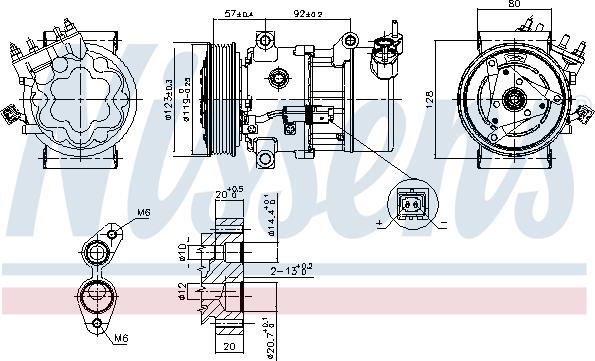 Nissens 89053 - Kompressor, klimatanläggning xdelar.se