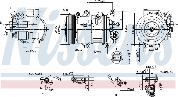 Nissens 890650 - Kompressor, klimatanläggning xdelar.se