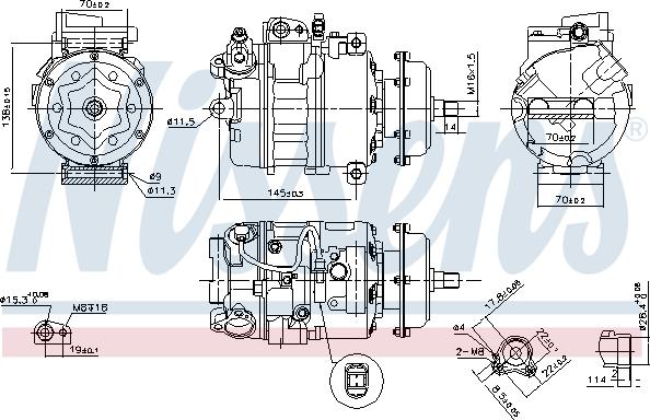 Nissens 890635 - Kompressor, klimatanläggning xdelar.se