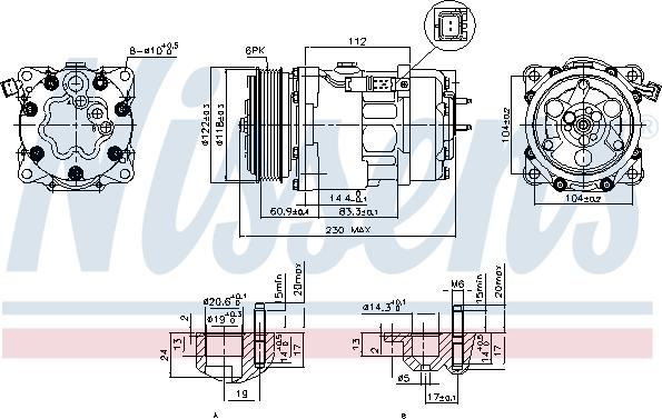 Nissens 89032 - Kompressor, klimatanläggning xdelar.se