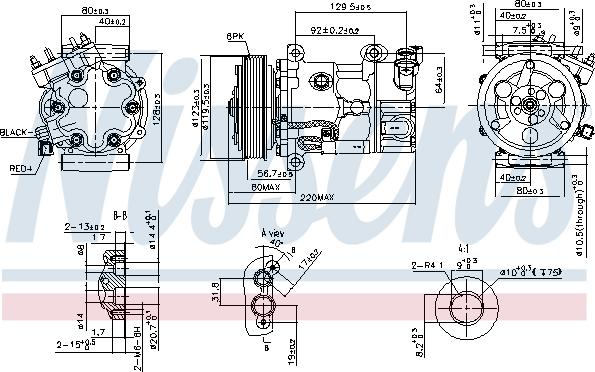 Nissens 890743 - Kompressor, klimatanläggning xdelar.se