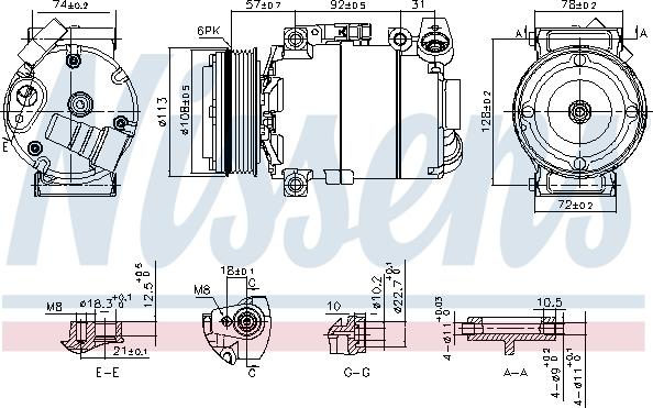 Nissens 890714 - Kompressor, klimatanläggning xdelar.se