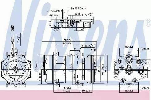 Nissens 89150 - Kompressor, klimatanläggning xdelar.se