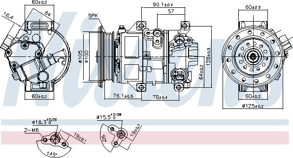 Nissens 89309 - Kompressor, klimatanläggning xdelar.se