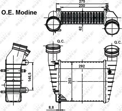 NRF 30138 - Laddluftkylare xdelar.se