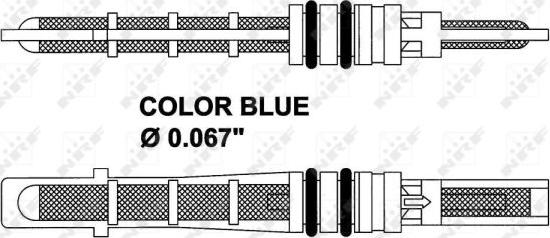 NRF 38207 - Expansionsventil, klimatanläggning xdelar.se