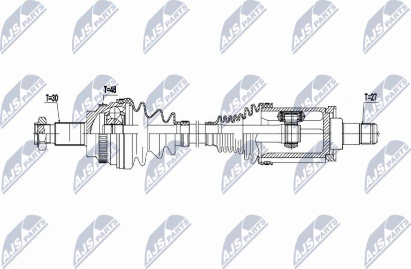 NTY NPW-BM-193 - Drivaxel xdelar.se