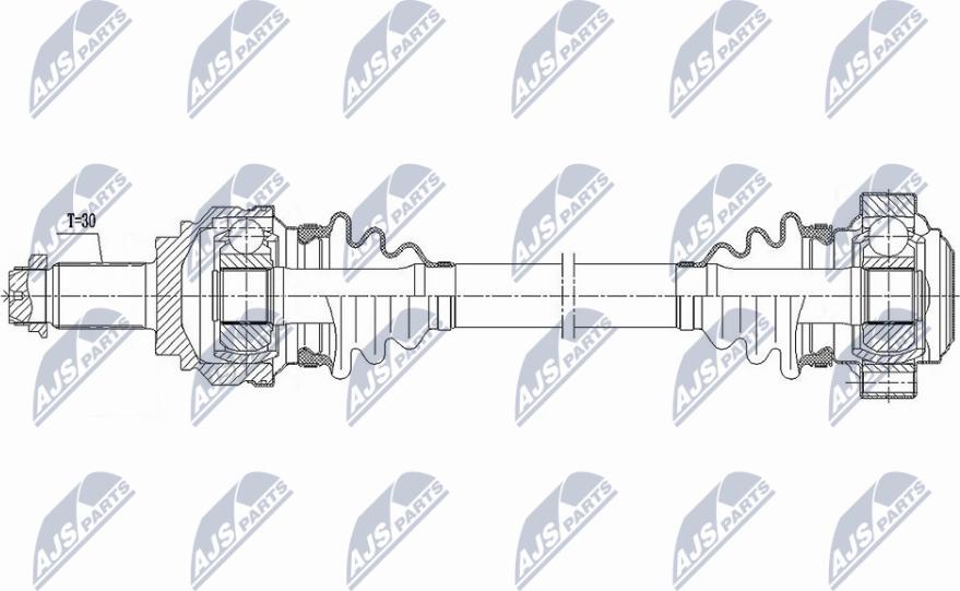 NTY NPW-BM-192 - Drivaxel xdelar.se