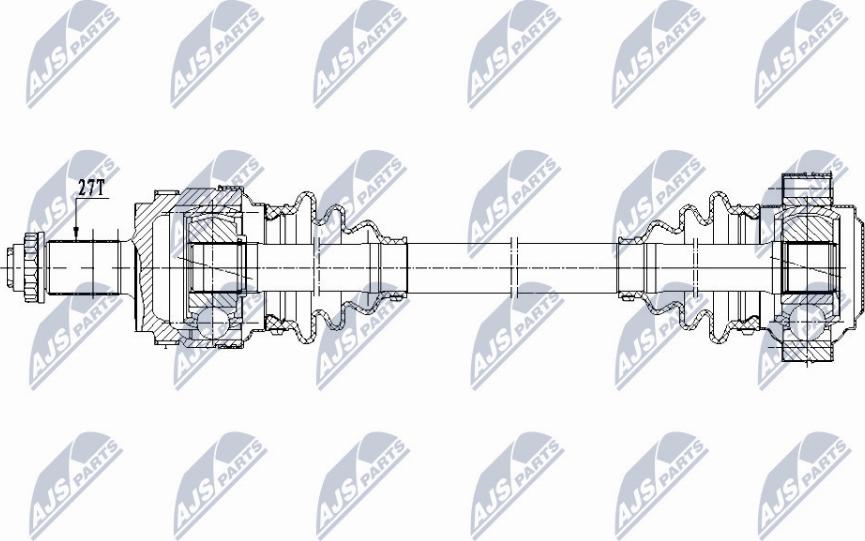 NTY NPW-BM-149 - Drivaxel xdelar.se