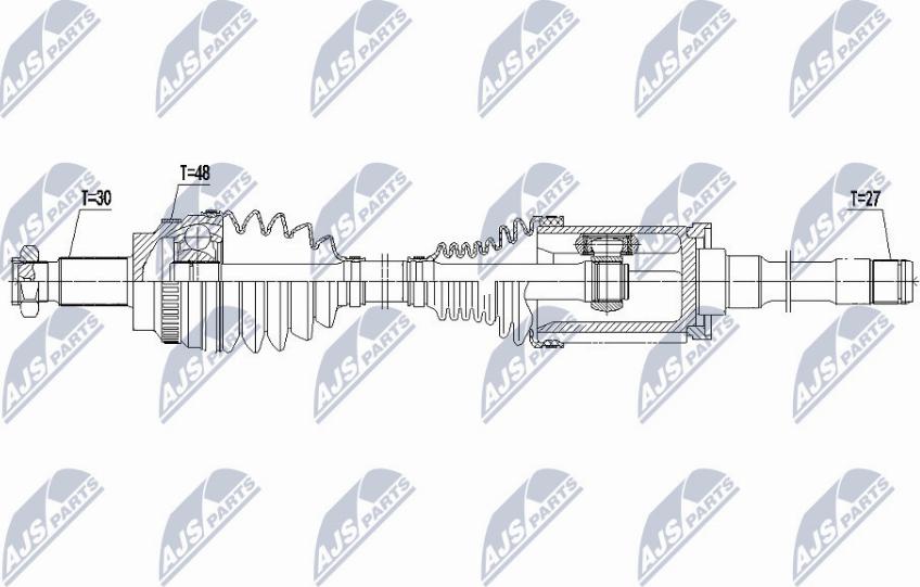 NTY NPW-BM-145 - Drivaxel xdelar.se