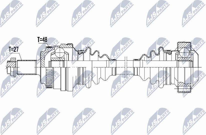 NTY NPW-BM-147 - Drivaxel xdelar.se