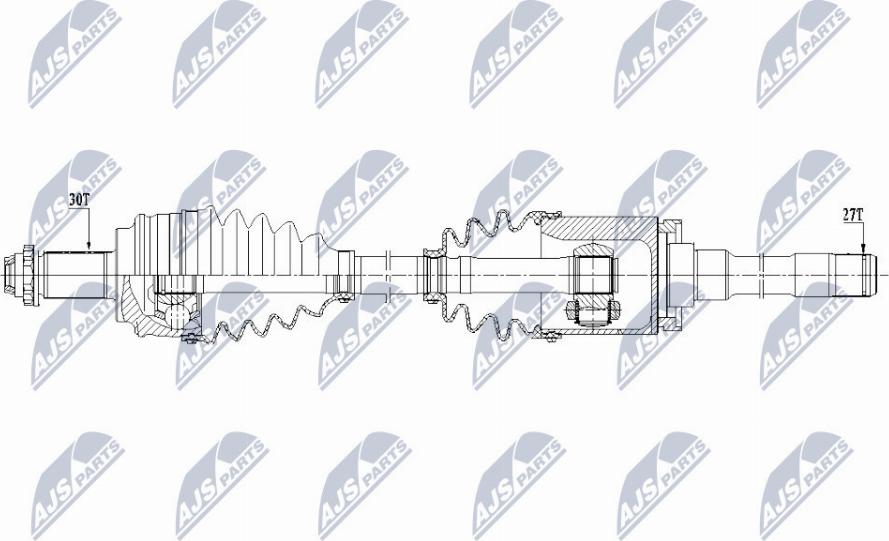 NTY NPW-BM-152 - Drivaxel xdelar.se