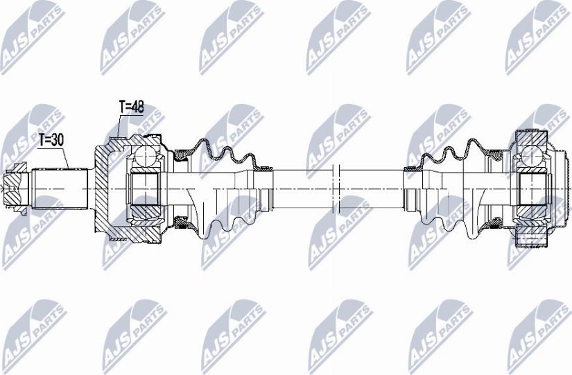 NTY NPW-BM-107 - Drivaxel xdelar.se