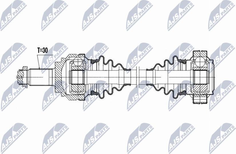 NTY NPW-BM-212 - Drivaxel xdelar.se