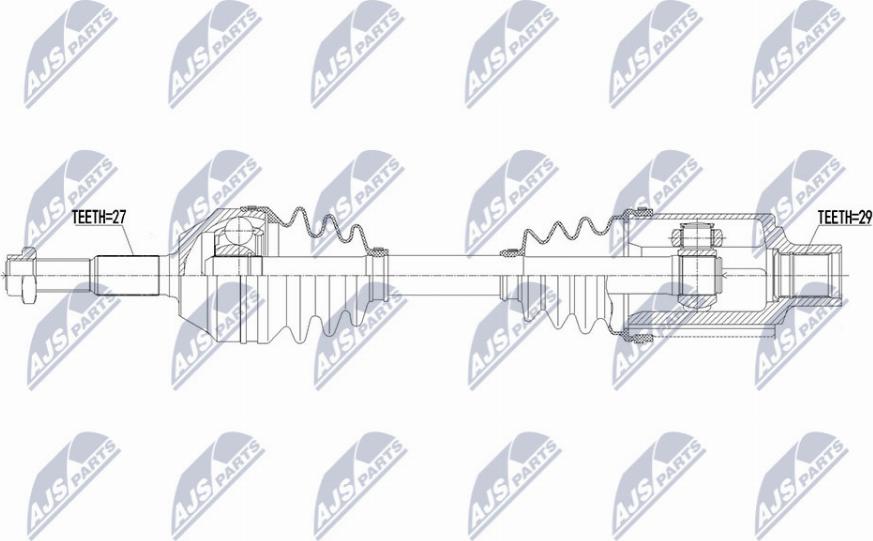 NTY NPW-CH-102 - Drivaxel xdelar.se