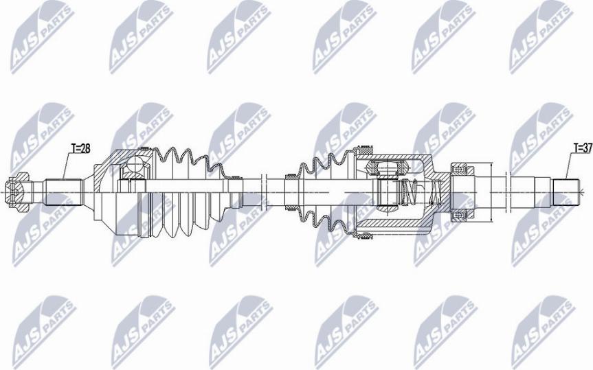 NTY NPW-CT-099 - Drivaxel xdelar.se