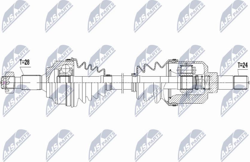 NTY NPW-CT-051 - Drivaxel xdelar.se