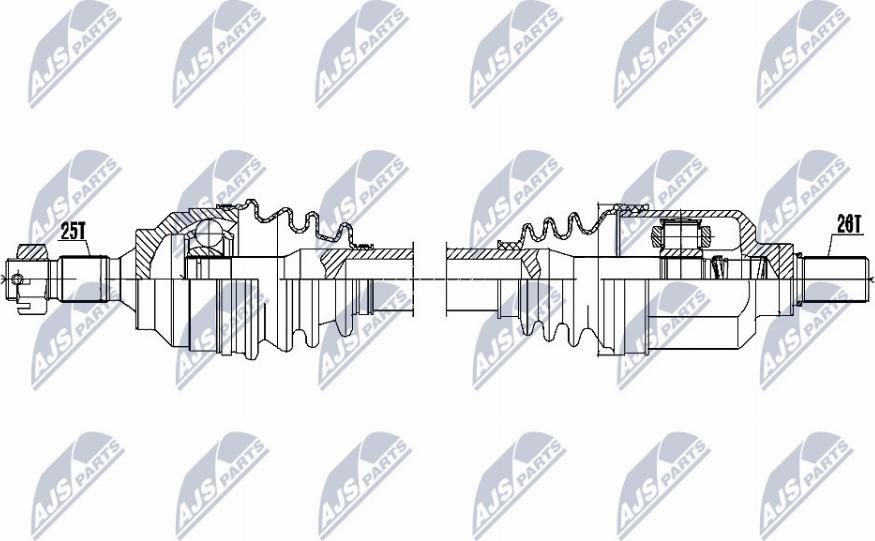 NTY NPW-CT-053 - Drivaxel xdelar.se