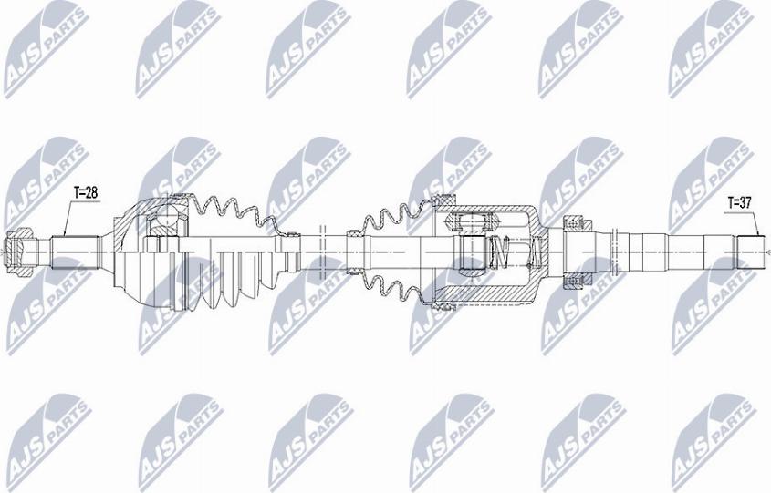 NTY NPW-CT-061 - Drivaxel xdelar.se