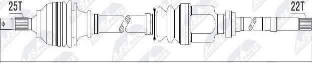 NTY NPW-CT-011 - Drivaxel xdelar.se