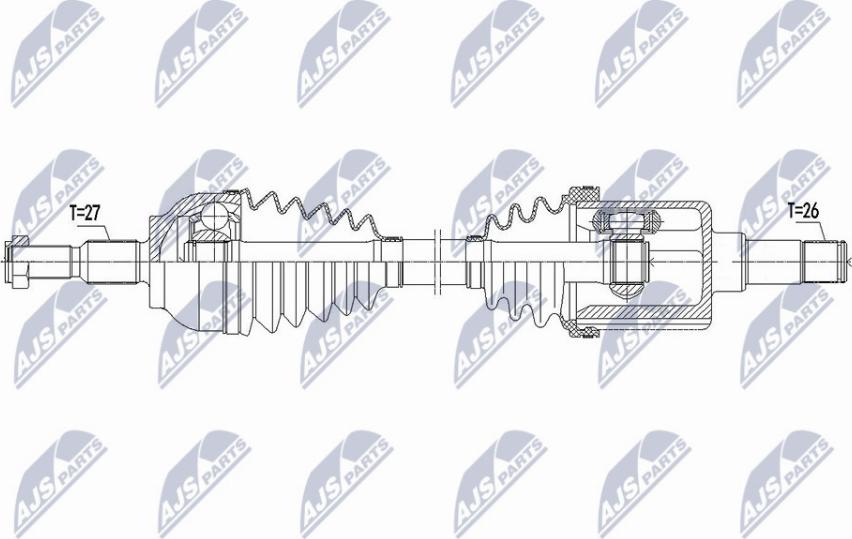 NTY NPW-FR-101 - Drivaxel xdelar.se