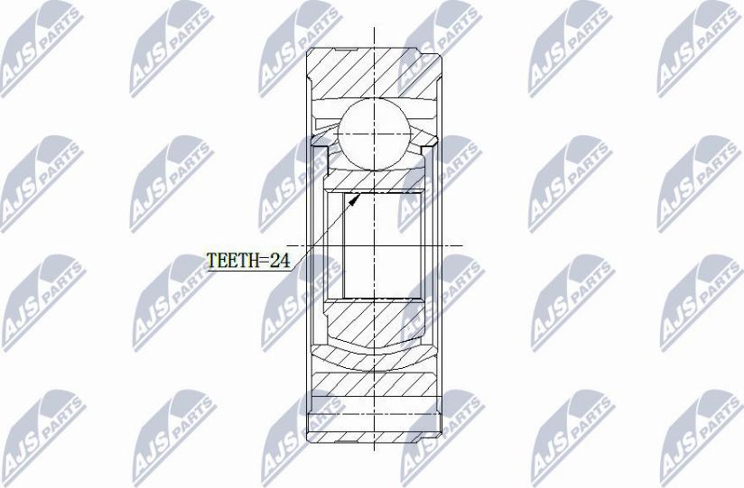 NTY NPW-HY-521 - Ledsats, drivaxel xdelar.se