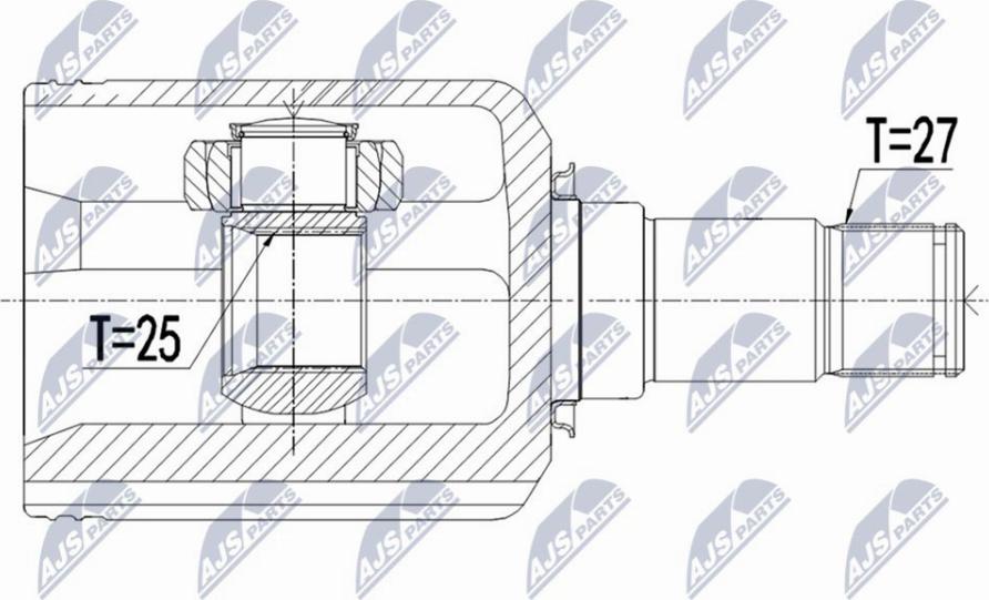 NTY NPW-ME-099 - Ledsats, drivaxel xdelar.se