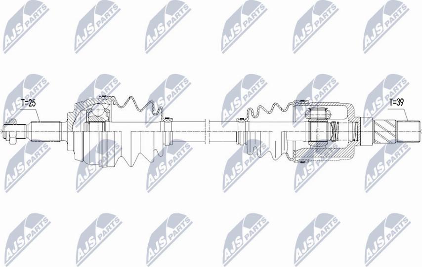 NTY NPW-RE-099 - Drivaxel xdelar.se