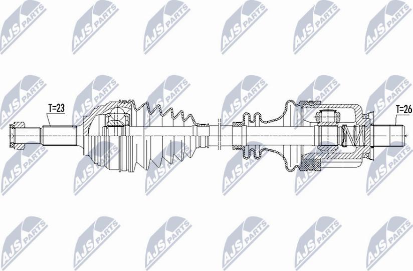 NTY NPW-RE-093 - Drivaxel xdelar.se