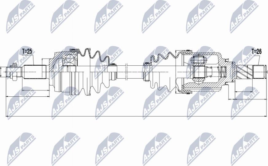 NTY NPW-RE-049 - Drivaxel xdelar.se