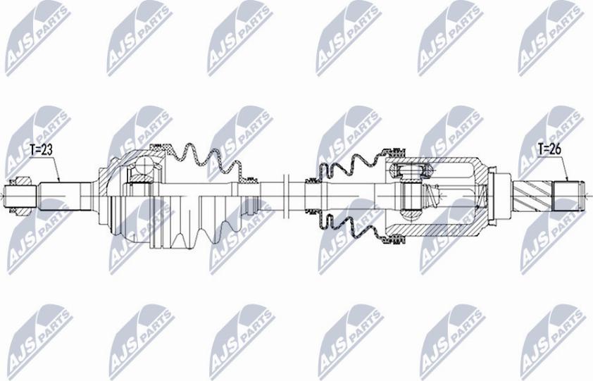 NTY NPW-RE-069 - Drivaxel xdelar.se