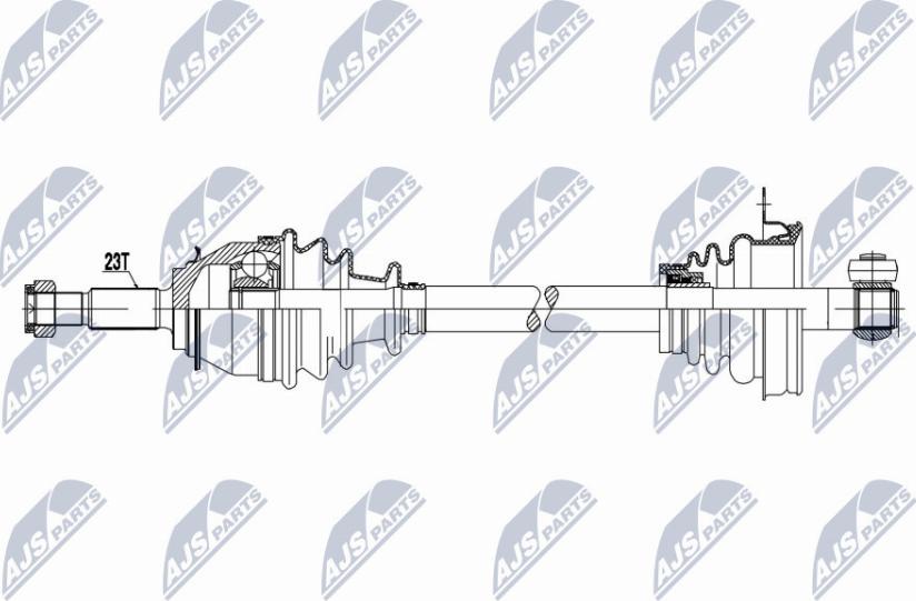 NTY NPW-RE-065 - Drivaxel xdelar.se