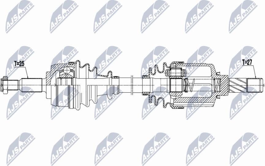 NTY NPW-RE-066 - Drivaxel xdelar.se