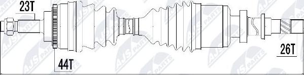 NTY NPW-RE-018 - Drivaxel xdelar.se