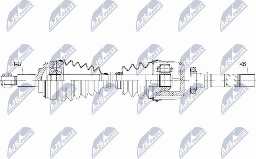 NTY NPW-RE-085 - Drivaxel xdelar.se