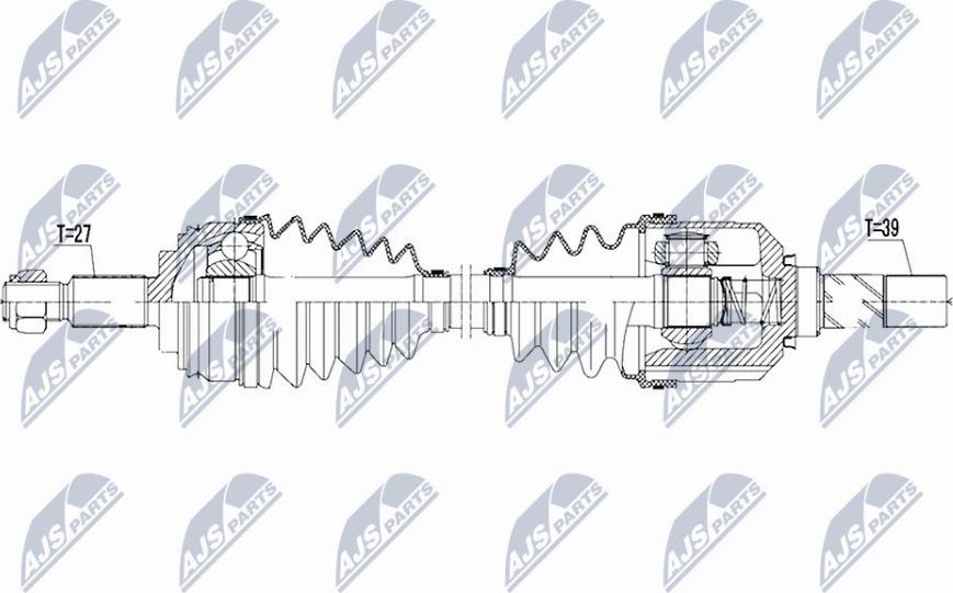 NTY NPW-RE-083 - Drivaxel xdelar.se