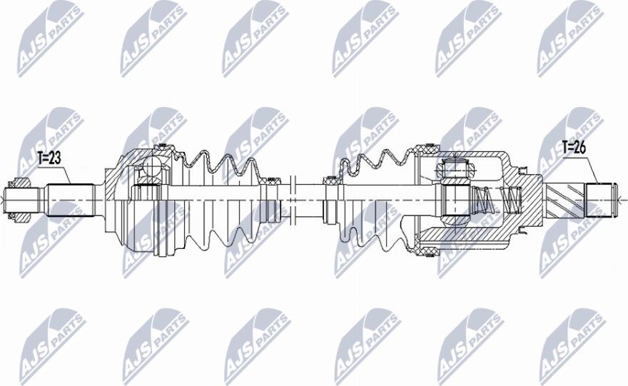 NTY NPW-RE-191 - Drivaxel xdelar.se