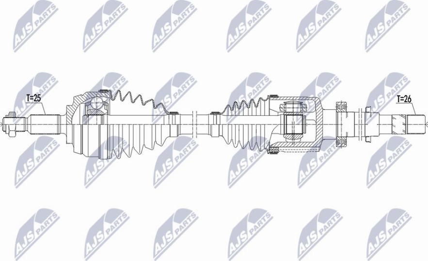 NTY NPW-RE-159 - Drivaxel xdelar.se