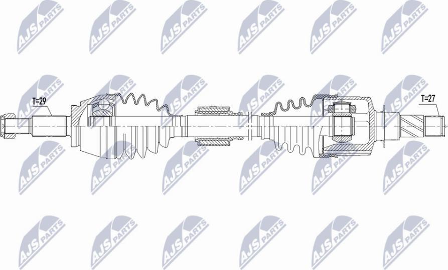 NTY NPW-RE-161 - Drivaxel xdelar.se