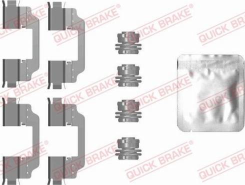 OJD Quick Brake 109-0101 - Tillbehörssats, skivbromsbelägg xdelar.se