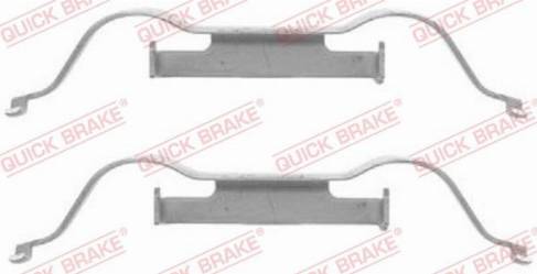 OJD Quick Brake 1091288 - Tillbehörssats, skivbromsbelägg xdelar.se