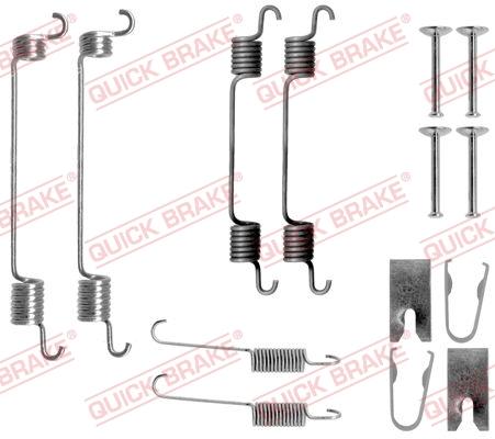 OJD Quick Brake 1050797 - Tillbehörssats, bromsbackar xdelar.se