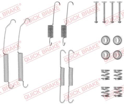 OJD Quick Brake 105-0701 - Tillbehörssats, bromsbackar xdelar.se