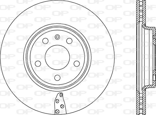 Brembo 09.A820.11 - Bromsskiva xdelar.se