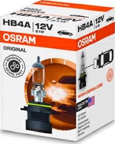 Osram 9006XS - Glödlampa, fjärrstrålkastare xdelar.se