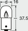 Osram 5626 - Glödlampa, baklykta xdelar.se