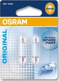 Osram 6411-02B - Glödlampa, innerbelysning xdelar.se